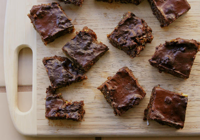 Raw Espresso Brownies