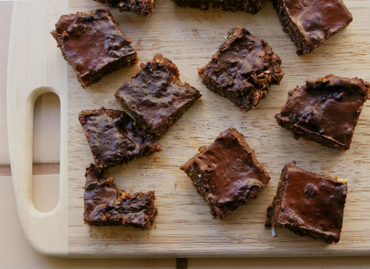 Raw Espresso Brownies