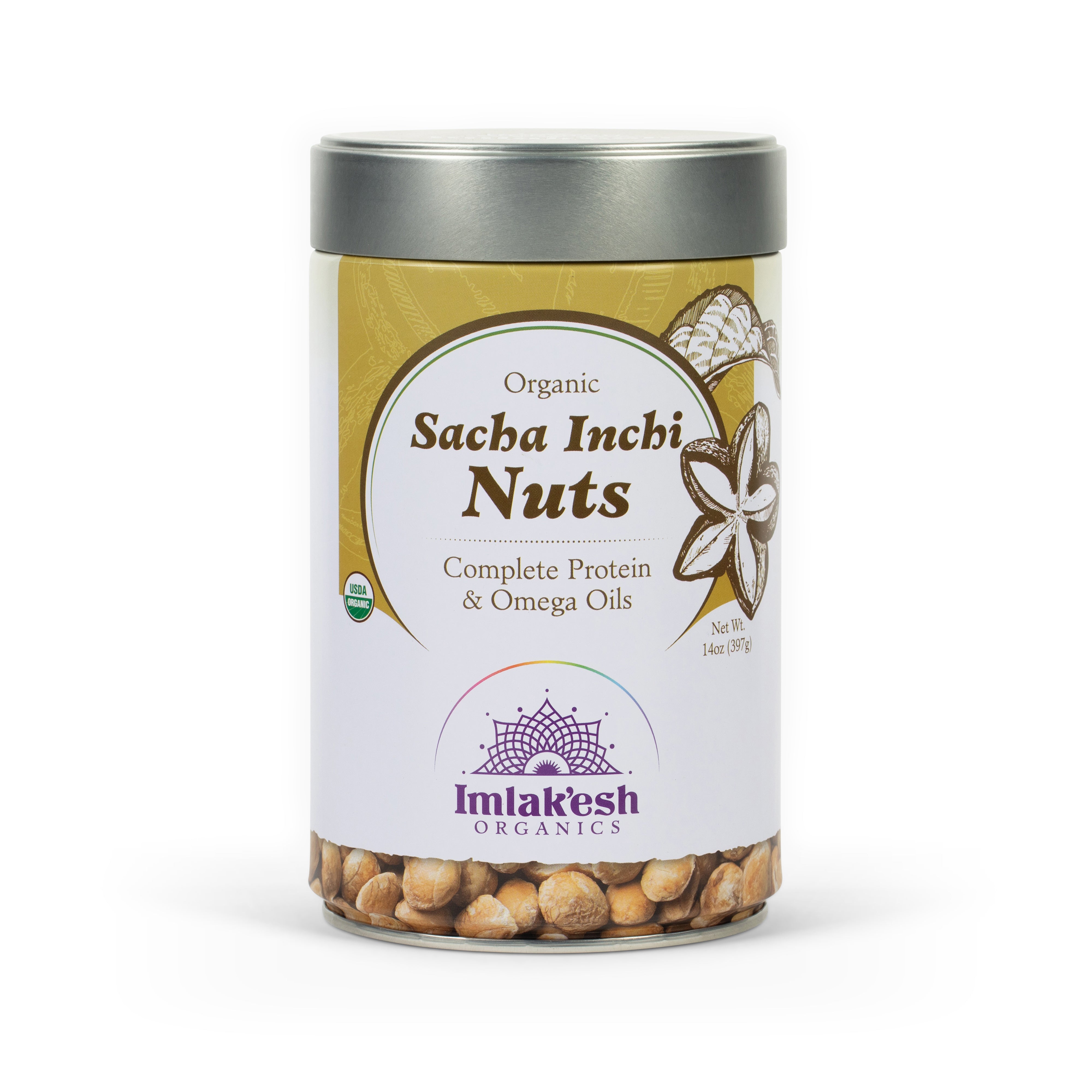 Organic Sacha Inchi Nuts — Imlak'esh Organics